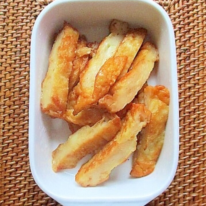 簡単 さつま揚げのわさび醤油焼き レシピ 作り方 By はぁぽじ 楽天レシピ 簡単 さつま揚げのわさび醤油焼き レシピ 作り方 By はぁぽじ 楽天レシピ